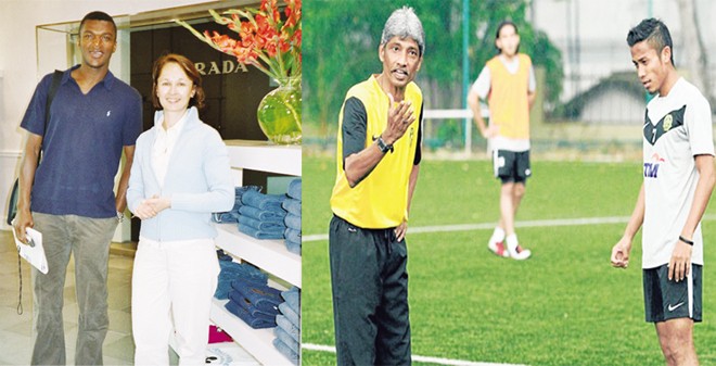 Ghế HLV tuyển Việt Nam: Cựu trung vệ Pháp 'đấu' thầy Malaysia Marcel Desailly (ảnh trái) và Rajagobal (phải) là 2 ứng viên nổi tiếng cho vị trí thuyền trưởng ĐTVN