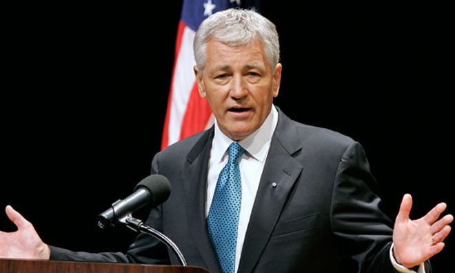 Mỹ sẽ tăng can dự quân sự tại châu Á-TBD Bộ trưởng Quốc phòng Mỹ Chuck Hagel.