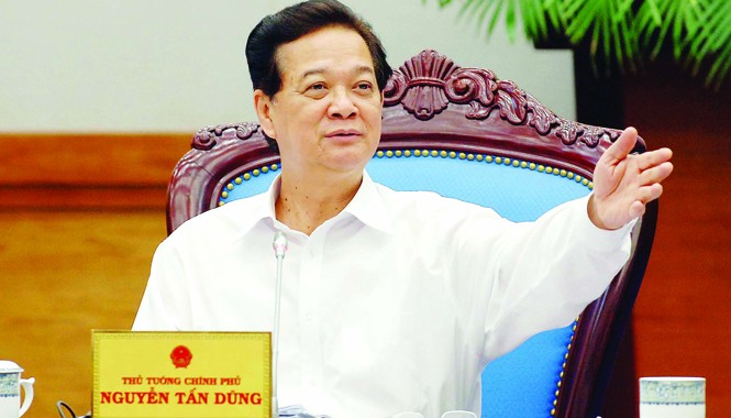 Ưu đãi đặc biệt giúp ngư dân vươn khơi. Thủ tướng Nguyễn Tấn Dũng phát biểu tại phiên họp thường kỳ 5/2014