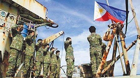 Philippines chi 1,5 tỉ USD hiện đại hóa quân sự Philippines đề xuất 1,5 tỉ USD hiện đại hóa quân sự trong bối cảnh tranh chấp lãnh thổ trên biển Đông. Ảnh: Want China Times