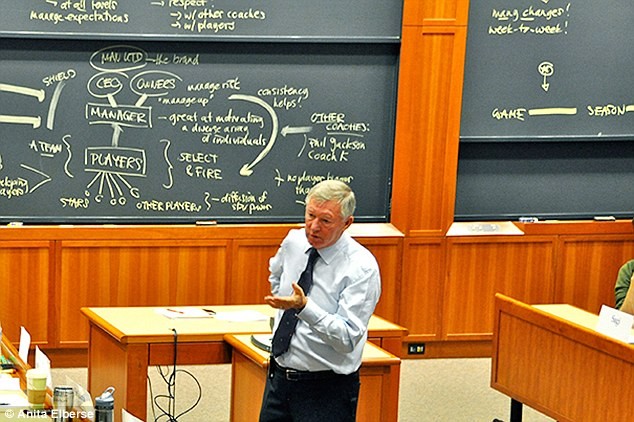 Hé lộ mức thù lao siêu 'khủng' của Sir Alex Sir Alextrong một buổi trợ giảng tại Đại học Harvard