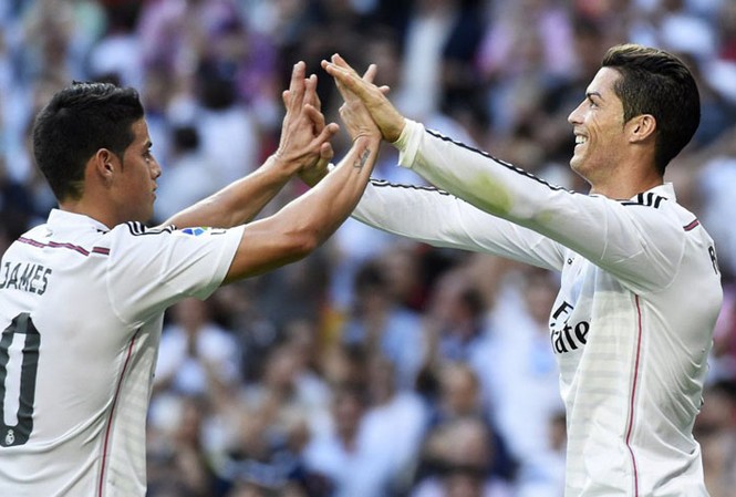 Real Madrid vs Barcelona (3-1): Khúc khải hoàn màu trắng Ronaldo và các đồng đội đã giành chiến thắng một cách thuyết phục.