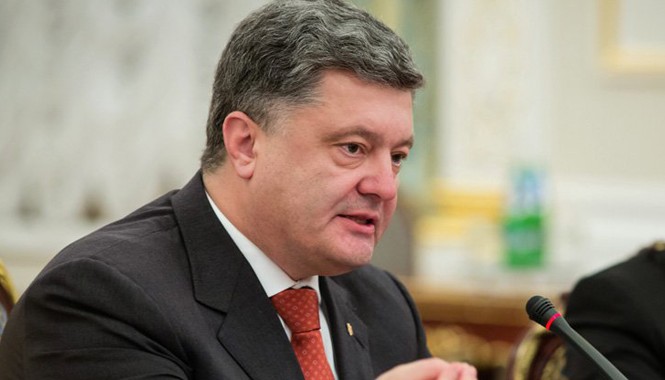 Tổng thống Ukraine muốn chấm dứt chiến sự miền Đông Tổng thống Ukraine Petr Poroshenko. Ảnh: Rianovosti/Mikhail Palinchak.