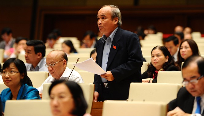 Cần có cơ chế để MTTQ thực hiện giám sát, phản biện Đại biểu Huỳnh Minh Thiện (TPHCM). Ảnh: Như Ý.