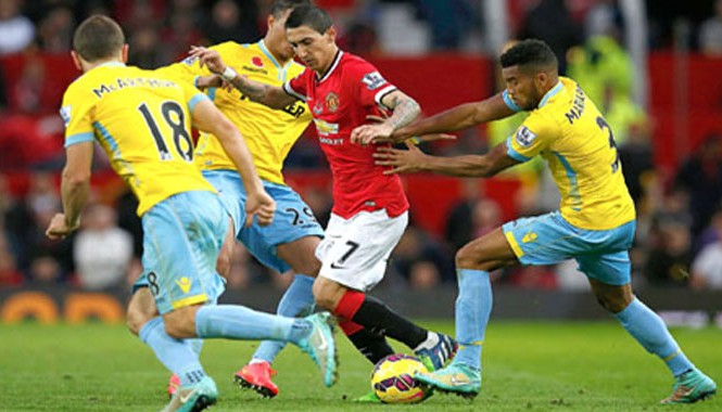 Van Gaal 'triệt đường' tỏa sáng của Di Maria? Sự thay đổi chiến thuật của HLV Van Gaal khiến Di Maria hụt bước.