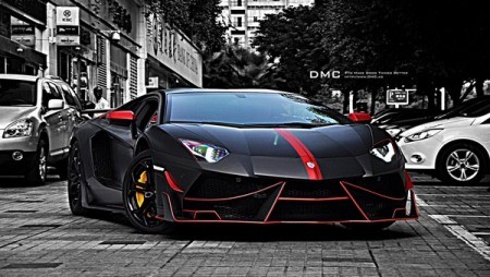 Lamborghini Aventador độ phong cách người dơi Lamborghini Aventador độ phong cách người dơi