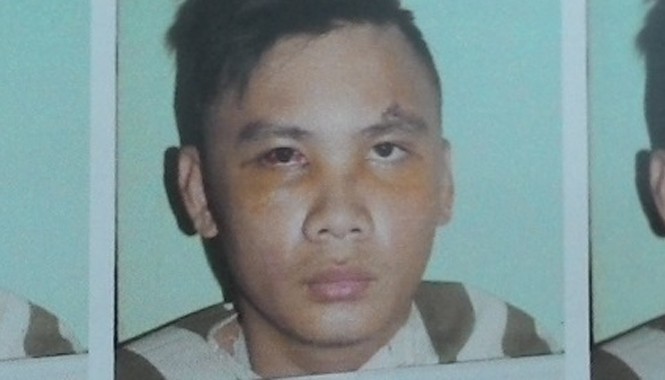 Nổ súng bắt đối tượng đâm chém kinh hoàng khiến 6 người bị thương Đối tượng Nguyễn Thế Sơn.
