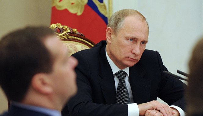 Tổng thống Putin nhận huyền đai 8 đẳng môn Karate Tổng thống Nga Vladimir Putin. Ảnh: RIA Novosti/Michael Klimentiev.