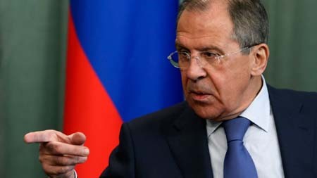 Nga tố phương Tây âm mưu lật đổ chính quyền Mátxcơva Ngoại trưởng Nga Sergey Lavrov.