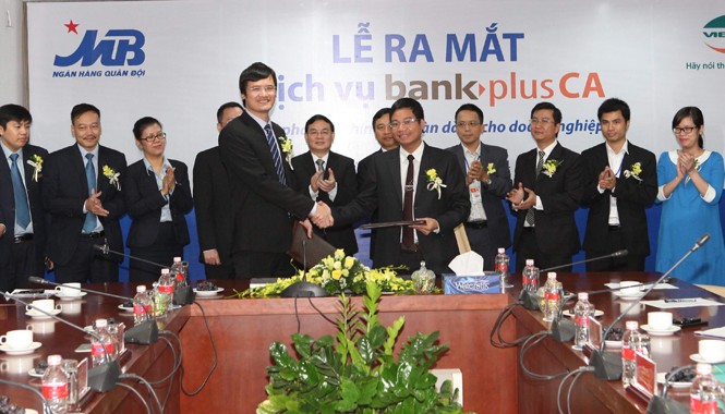 MB và Viettel hợp tác thêm dịch vụ cho doanh nghiệp MB và Viettel hợp tác thêm dịch vụ cho doanh nghiệp
