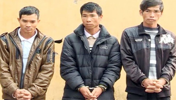 Đột nhập vào BQL Dự án đường Nội Bài - Lào Cai để trộm 3 đối tượng Hưng, Hường, Định.