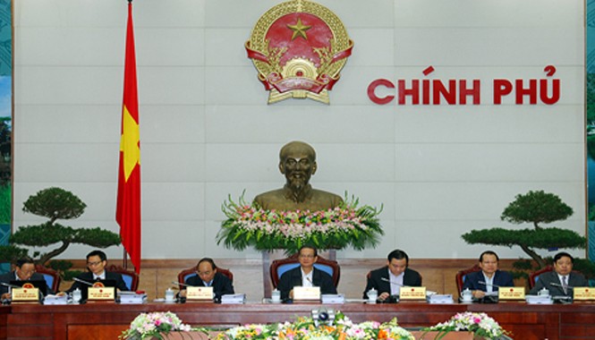 Thủ tướng: Cần sớm hoàn thiện Dự án Luật Biểu tình Phiên họp thường kỳ Chính phủ ngày 30/12.