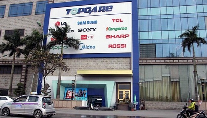 Đại gia điện máy rùng mình sau 'cái chết' của TopCare Topcare là doanh nghiệp điện máy thứ năm nối gót phá sản. Ảnh Bizlive.