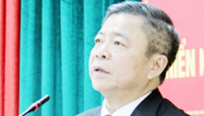 Ông Võ Kim Cự được bầu làm Bí thư tỉnh ủy Hà Tĩnh Ông Võ Kim Cự. Ảnh: Báo Hà Tĩnh.