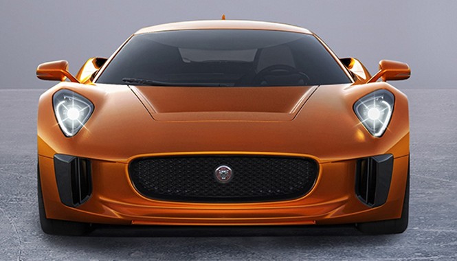 Jaguar Land Rover trình làng ba phiên bản 'Điệp viên 007' Jaguar C-X75 siêu xe concept xuất hiện trong Spectre trong vai trò xe của nhân vật phản diện.