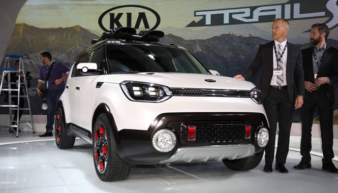 KIA khoe công nghệ với mẫu Trail'ster 4WD hybrid concept KIA khoe công nghệ với mẫu Trail'ster 4WD hybrid concept