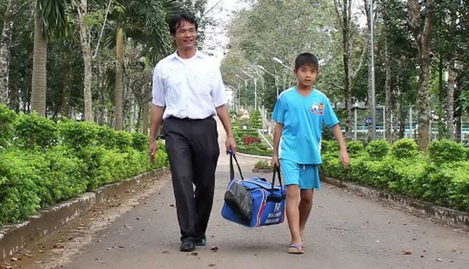 Công Phượng 2.0: Cốc nước chanh và giấc mơ chân trần Ảnh: Ngọc Uyên.