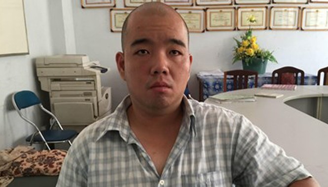 Bắt giữ 'sát thủ' người Malaysia giết Việt kiều Mỹ Đối tượng Chowfay. Ảnh Huệ Trinh.