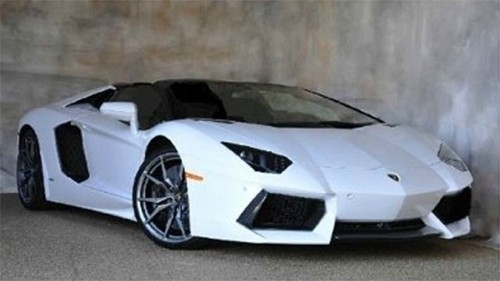 Treo thưởng 100.000 USD tìm Lamborghini bị trộm Siêu xe mui trần màu trắng có giá 450.000 USD lần cuối cùng được trông thấy tại New York. Ảnh: Pinkerton.