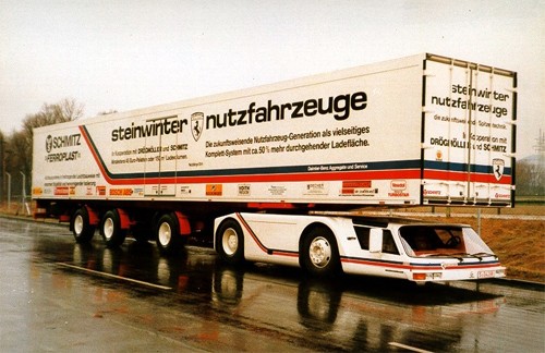 Cận cảnh Steinwinter Supercargo - xe tải kỳ cục nhất thế giới Cận cảnh Steinwinter Supercargo - xe tải kỳ cục nhất thế giới