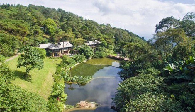 Đình chỉ thi công resort xây không phép giữa vườn quốc gia Khu nghỉ dưỡng được quảng cáo 4 sao mang tên Le Mont Bavi Resort & Spa xây dựng không phép ngang nhiên hiện diện giữa Vườn Quốc gia Ba Vì.