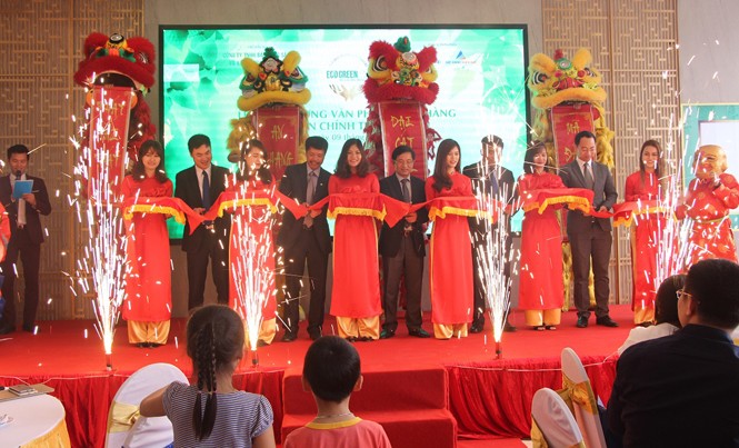 Tưng bừng khai trương văn phòng bán hàng và mở bán tòa CT1 Eco – Green City Tưng bừng khai trương văn phòng bán hàng và mở bán tòa CT1 Eco – Green City