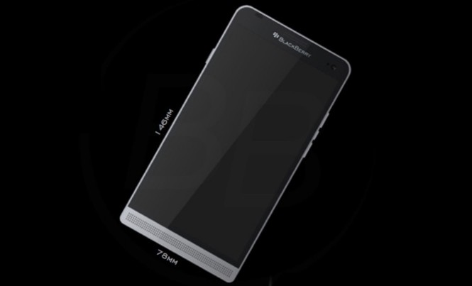 Điện thoại Android thứ hai của BlackBerry có màn hình lớn Hình ảnh được cho là BlackBerry Hamburg với màn hình cảm ứng lớn, không còn bàn phím cứng.