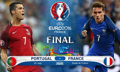 Ronaldo - Griezmann: Đại chiến của hai số 7 Màn so tài giữa Ronaldo và Griezmann hứa hẹn sẽ định đoạt số phận trận chung kết Euro 2016.
