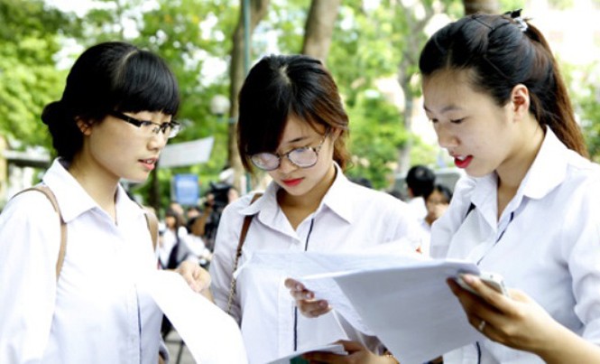 Các cụm thi công bố điểm THPT Quốc gia 2016 Ảnh minh họa: Internet.