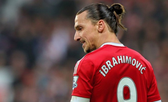 Ibrahimovic: 'Tôi sẽ là Đấng tối cao ở Manchester' Ibrahimovic từng đăng quang ở giải vô địch quốc gia Hà Lan, Italy, Tây Ban Nha và Pháp. Ảnh: Reuters.