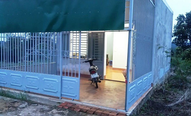 Phát hiện thi thể người đàn ông trong nhà riêng Căn nhà phát hiện thi thể nạn nhân.