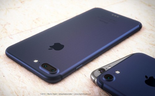 iPhone 7 chạy đua lên RAM 3 GB Ý tưởng iPhone 7 với camera kép.