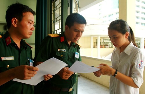 Toàn bộ điểm chuẩn các trường quân đội năm 2016 Ảnh: Internet.
