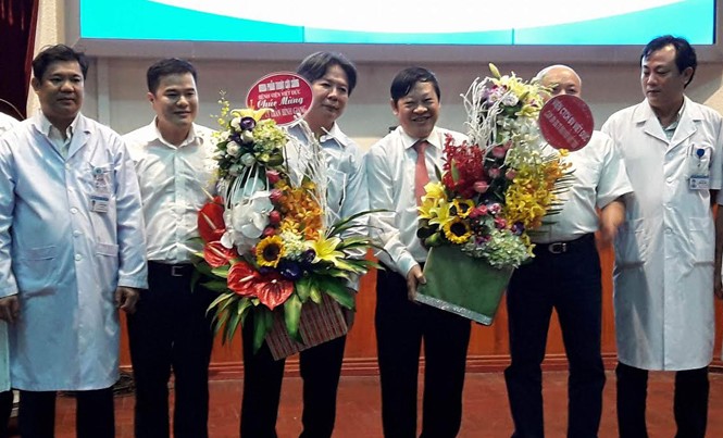Bệnh viện Việt Đức có lãnh đạo phụ trách mới Ảnh: Thúy Hạnh.