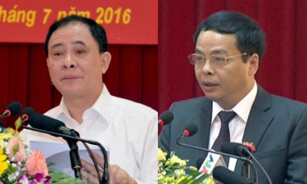 Tổ chức lễ tang cấp cao với 2 lãnh đạo tỉnh Yên Bái Bí thư Tỉnh ủy Yên Bái Phạm Duy Cường (trái) và Chủ tịch HĐND tỉnh, kiêm Trưởng ban Tổ chức Tỉnh ủy Yên Bái Ngô Ngọc Tuấn (phải).