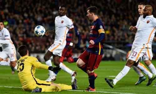 Messi giành giải 'Bàn thắng đẹp nhất mùa 2015-2016' Messi ghi bàn thắng đẹp nhất mùa 2015-2016. Ảnh: Reuters.