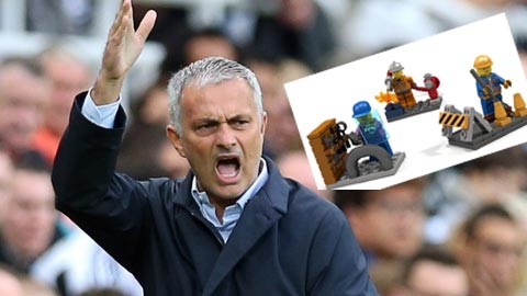 Mourinho một mình chống lại…đám thợ xây Mourinho một mình chống lại…đám thợ xây