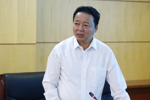 Bản tin 8H: Formosa đã chuyển đủ 500 triệu USD bồi thường Bộ trưởng Bộ Tài nguyên và Môi trường Trần Hồng Hà (Ảnh: Bộ TNMT)