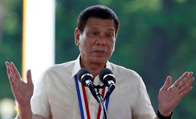 Cảnh sát phá âm mưu ám sát tổng thống Philippines Tổng thống Rodrigo Duterte. Ảnh: Reuters.
