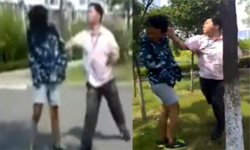 Thầy giáo bị đình chỉ vì tát sinh viên liên tiếp Thầy giáo bị đình chỉ vì tát sinh viên liên tiếp