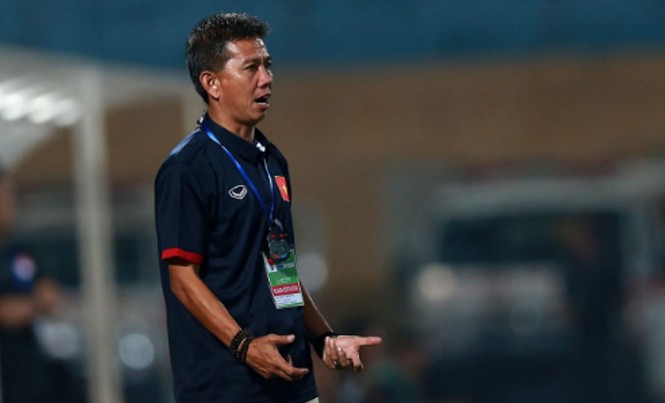 HLV U19 Việt Nam: 'Hoà Singapore cũng không quá tệ' Cải thiện hàng công U19 Việt Nam là vấn đề cấp thiết với HLV Hoàng Anh Tuấn. Ảnh: Ngọc Dung.