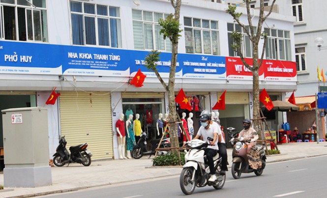 Hà Nội cho doanh nghiệp xây dựng 100 tuyến phố phong cách Hình thức đầu tư 100 tuyến phố xanh sạch đẹp và phong cách theo mô hình xã hội hóa. Ảnh minh họa