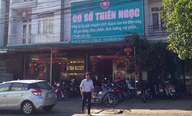 Cảnh báo nhiều mô hình đa cấp lừa đảo mới Trụ sở Công ty Thiên Ngọc Minh Uy tại khu vực Tây Nguyên. Ảnh: M.Q.