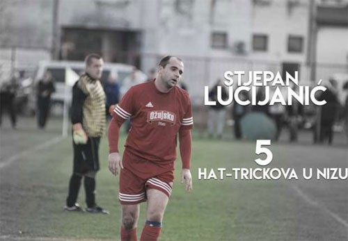 Cầu thủ Croatia lập kỷ lục thế giới bằng năm cú hat-trick liên tiếp Lucijanic đang ghi bàn như một cỗ máy cho Dracice.