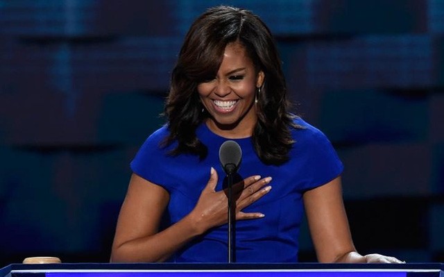 Dân mạng Mỹ kêu gọi bà Obama tranh cử tổng thống năm 2020 Đệ nhất phu nhân Michelle Obama (Ảnh: AFP)