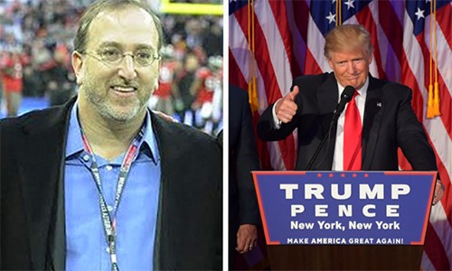Sếp lớn của Man Utd góp tiền, giúp Donald Trump tranh cử Donald Trump nhận được sự ủng hộ về mặt tài chính từ nhà Glazer trên hành trình trở thành tân Tổng thống Mỹ. Ảnh: Reuters.