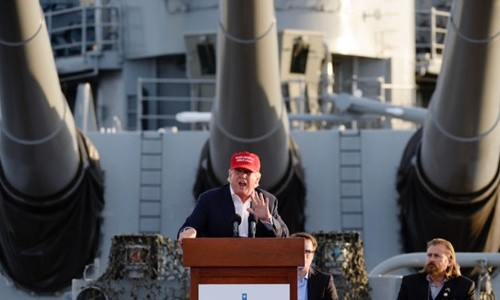 Sức mạnh quân đội Mỹ dưới thời Donald Trump Tổng thống Mỹ đắc cử Donald Trump. Ảnh: AP.