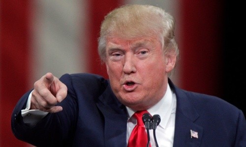 Kịch bản chống IS khi Trump làm tổng thống Mỹ Donald Trump tuyên bố sẽ ném bom ồ ạt IS . Ảnh: AP.