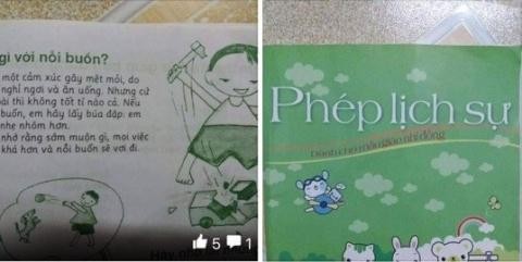 Sách Nhà xuất bản trẻ khuyên đập đồ khi buồn: Dạy dùng vũ lực? "Phép lịch sự" là sách dành cho lứa tuổi thiếu nhi.