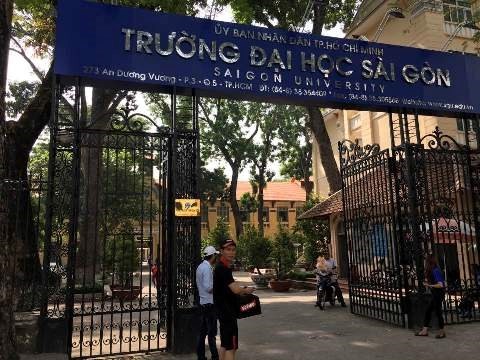 Hy hữu, chồng nghiệm thu đề tài khoa học cho...vợ Trường Đại học Sài Gòn, nơi xẩy ra những chuyện lạ ở Hội đồng nghiệm thu đề tài nghiên cứu khoa học. Ảnh: P.L.